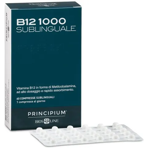 Principium B12 1000 Sublinguale 60 Compresse – immagine 3