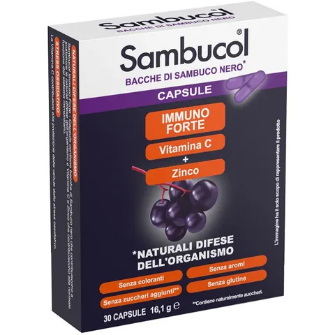 NAMED Srl SAMBUCOL Immunoforte 30 Cps – immagine 5