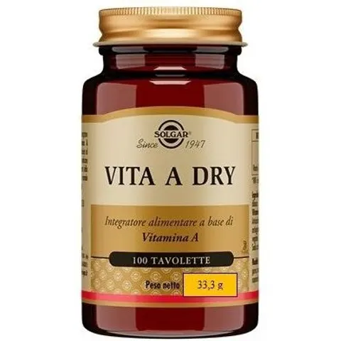 Solgar Vita A Dry 100 cpr – immagine 4