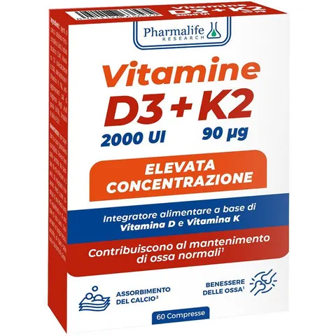 D3+K2 Vitamine - 60 Compresse Nutritive – immagine 4
