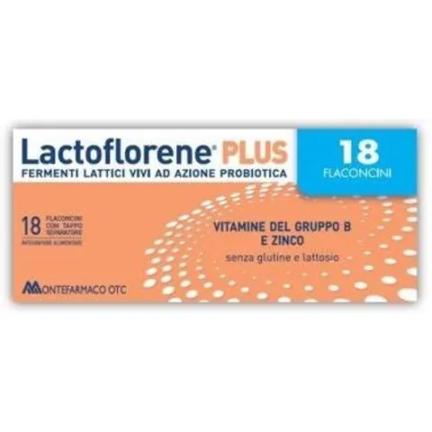 MONTEFARMACO OTC SpA Lactoflorene Plus, 18 Flaconcini – immagine 3