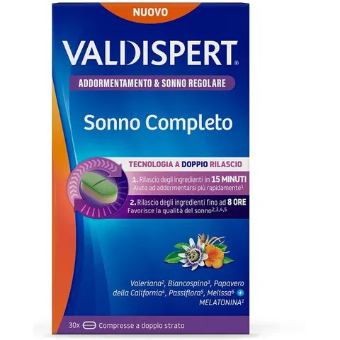 valdispert Sonno Completo 30 Compresse – immagine 3