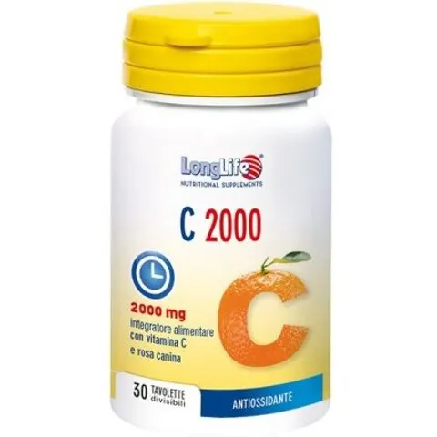 Vitamina C 2000 30 Tavolette Longlife – immagine 4