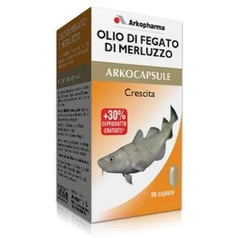 Arkopharma Olio Di Merluzzo 60 Capsule – immagine 5