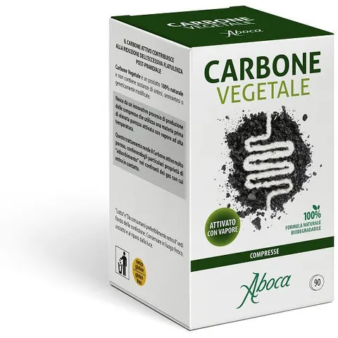 Aboca Carbone Vegetale 90 Compresse – immagine 3