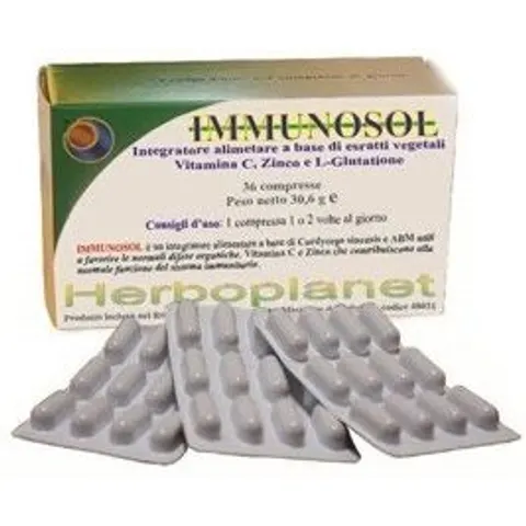 Herboplanet Immunosol 36 Compresse – immagine 2