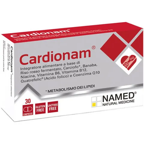 Named Cardionam Integratore Colesterolo 30 Compresse – immagine 4