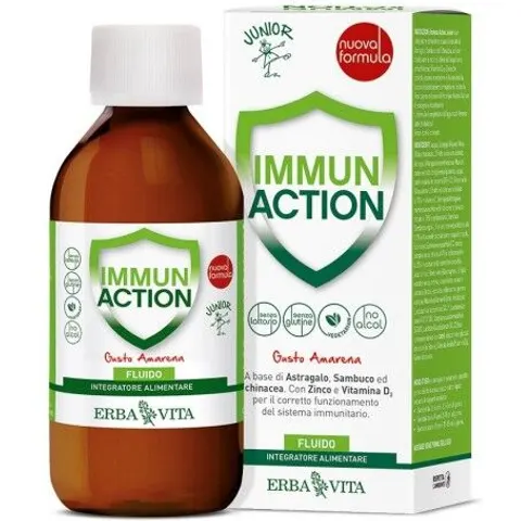 Erba Vita Immun Action Junior 200 ml – immagine 3