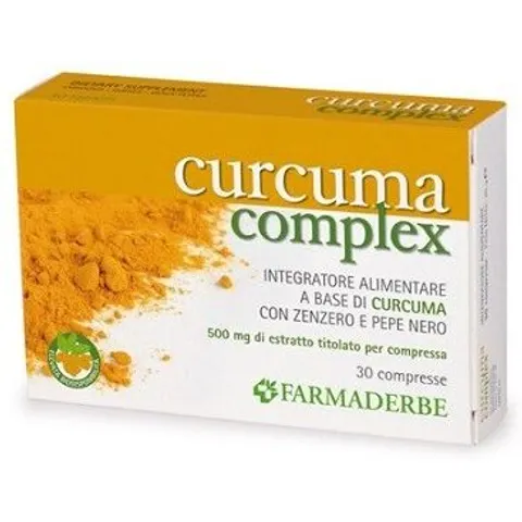 Farmaderbe Curcuma 30cpr Fdr – immagine 4