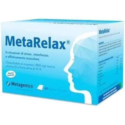 METAGENICS Metarelax 40 Bustine – immagine 4