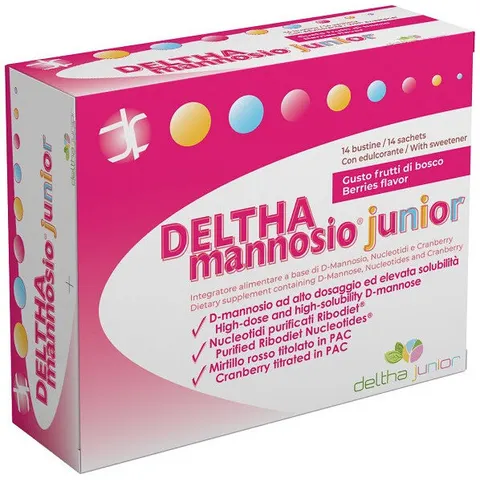 Deltha Mannosio Junior 14 Bustine – immagine 3