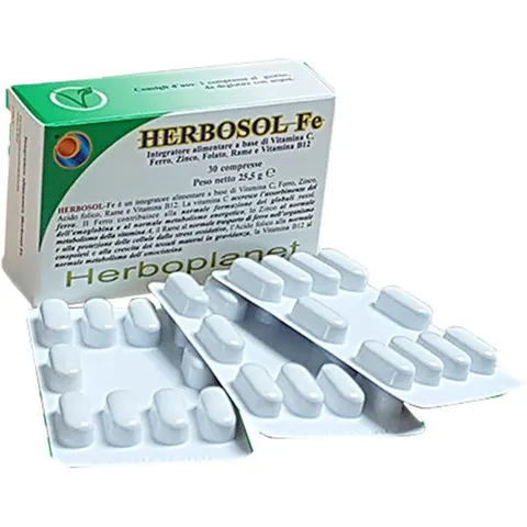 Herboplanet Herbosol Fe 30 Compresse – immagine 4