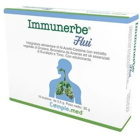 Immunerbe Flui 10 Bustine da 3,5g – immagine 3