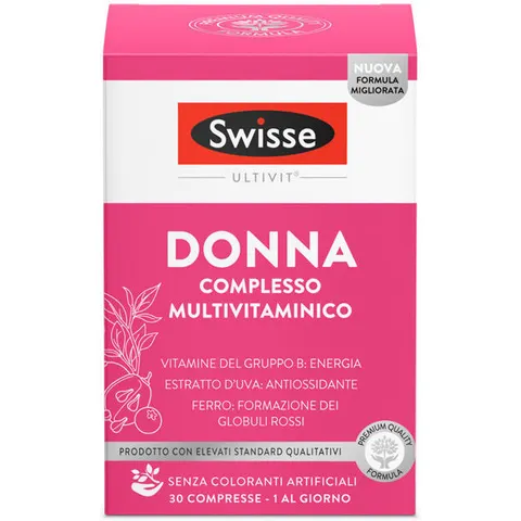swisse Multivitaminico Donna 30 Compresse – immagine 3