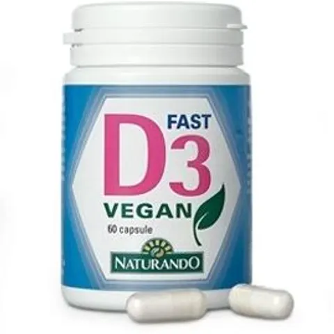 Naturando D3 Fast Vegan 60cpr – immagine 4