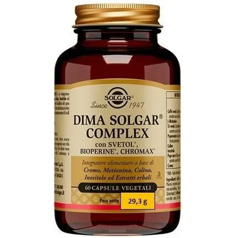 solgar Dima complex 60 capsule vegetali – immagine 2
