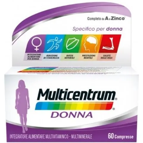 Multicentrum Donna Multivitaminico 60 Cpr – immagine 5