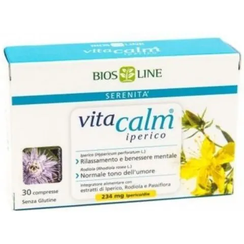 bios line Vitacalm Iperico 30 Compresse – immagine 3