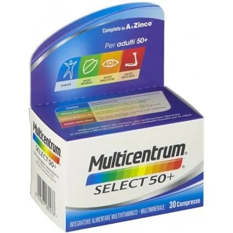 Multicentrum Select 50+ 30 Compresse – immagine 3