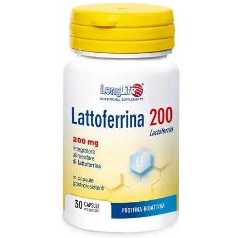 long life Longlife Lattoferrina200 30capsule – immagine 4