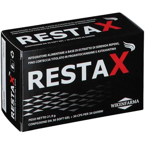 Wikenfarma Restax 30 Capsule + 30 Capsule Softgel – immagine 3