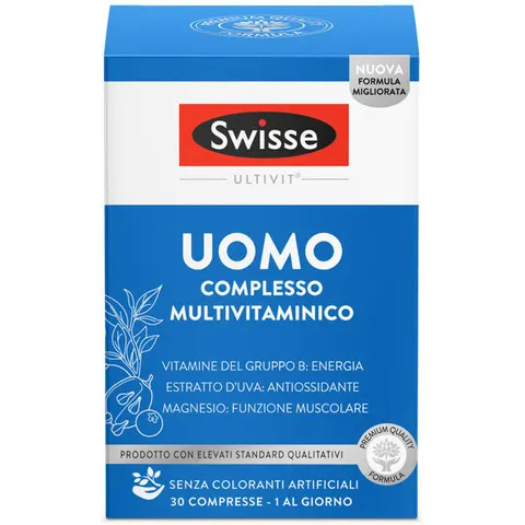 swisse Multivitaminico Uomo 30 Compresse – immagine 3