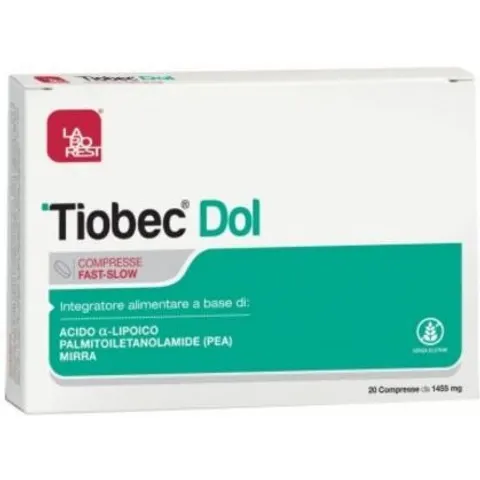 Uriach Tiobec Dol 20 Compresse 1455 mg – immagine 2