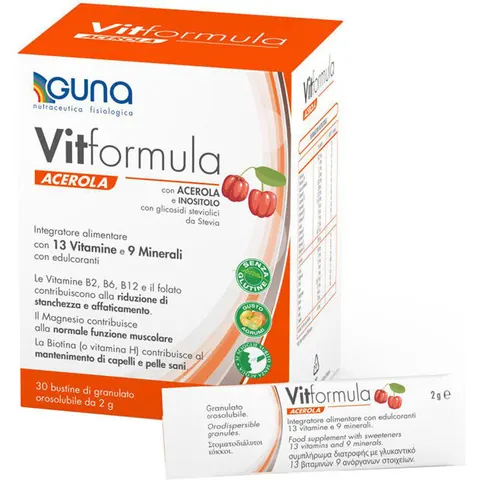Vitformula Acerola 30 Stick da 2g – immagine 3