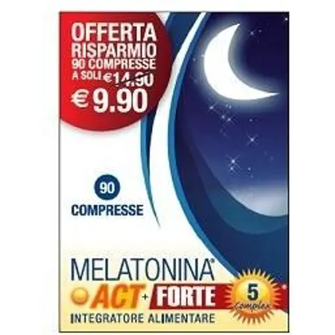 F&f Melatonina Act+ft 5 Comp 90cpr – immagine 3