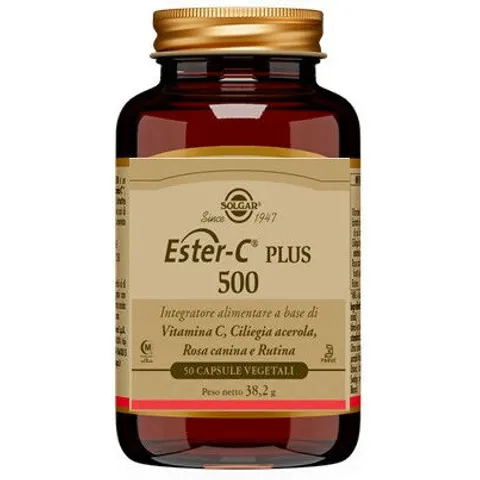 SOLGAR Ester C Plus 500 50 Capsule – immagine 3
