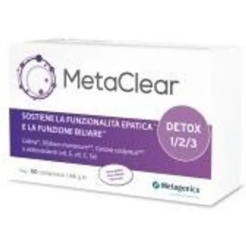 METAGENICS Metaclear 60 Compresse – immagine 5