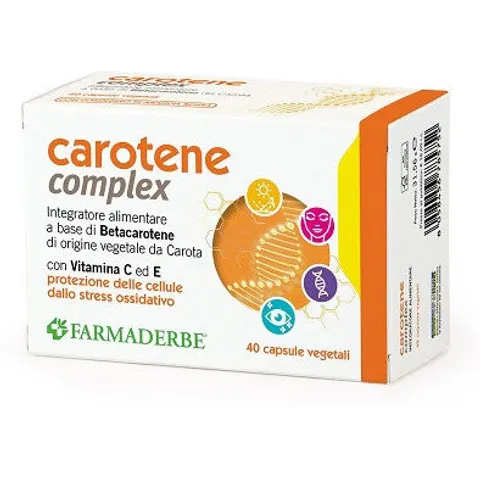 Farmaderbe Carotene Complex 40 Capsule – immagine 3