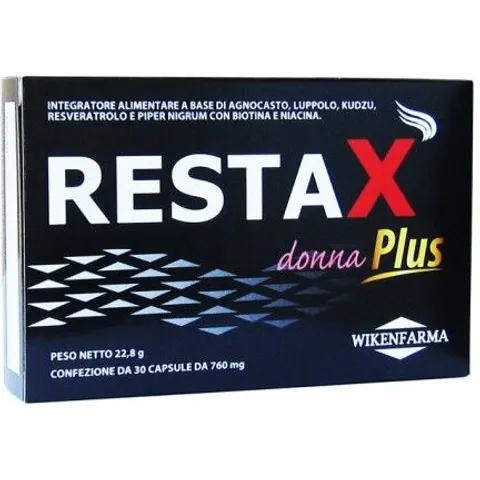 wikenfarma Restax donna plus 30 capsule – immagine 3