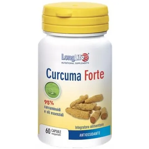 Longlife Curcuma Forte 60 Cps – immagine 3
