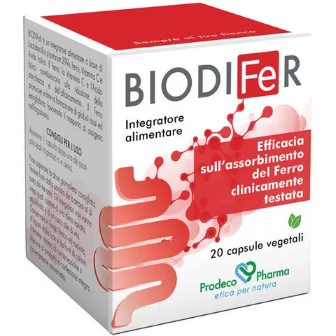 Prodeco Pharma Biodifer 20 Capsule Vegetali – immagine 5
