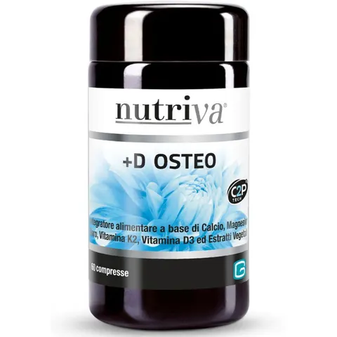 Nutriva +D Osteo Supporto Osseo - 50 Compresse – immagine 2