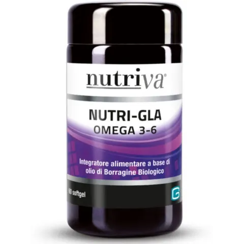 Nutriva Nutri-gla Integratore Omega 3-6 60 Capsule – immagine 2