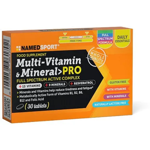 Named Sport M/Vit Min Pro Compr 30 – immagine 3