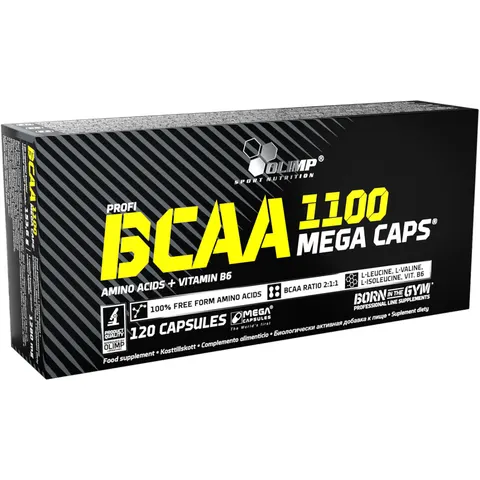 OLIMP Profi Bcaa Mega Caps 1100 120 Capsule – immagine 2