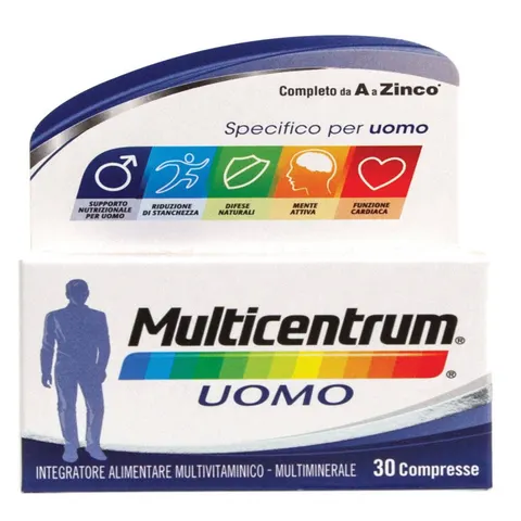 Multicentrum Uomo 30 Compresse – immagine 5