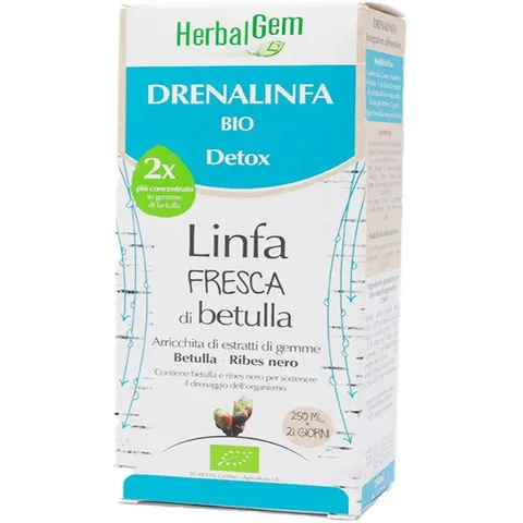 HERBALGEM Drenalinfa Bio - Detox 250 Ml – immagine 2