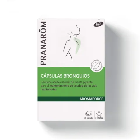 PRANAROM Aromaforce - Capsule Bronchi 30 Capsule – immagine 2
