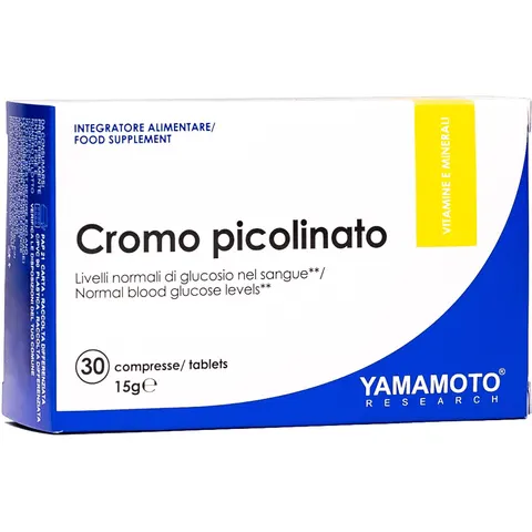 YAMAMOTO RESEARCH Cromo Picolinato 30 Compresse – immagine 2