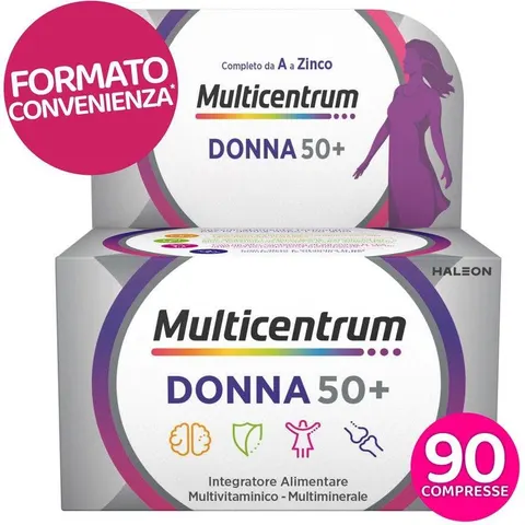Multicentrum Donna 50+ 90 Compresse – immagine 3