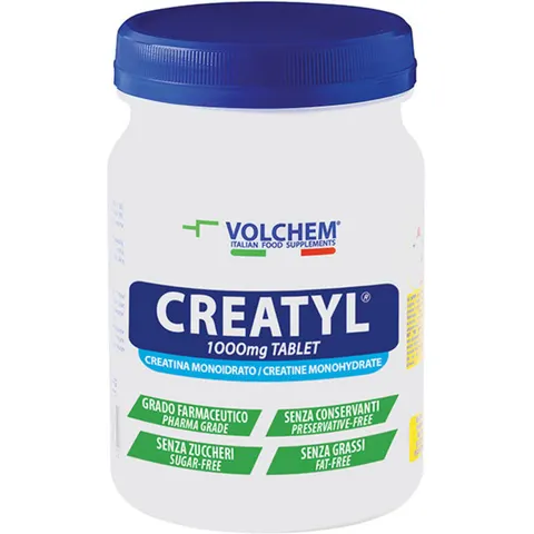 Volchem Creatyl 1000 mg 300 Cpr Creatina – immagine 2