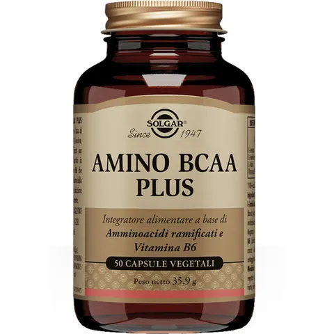 SOLGAR Amino Bcaa Plus 50 Capsule – immagine 5
