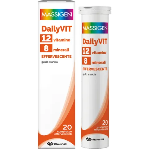 dailyvit Massigen +20 compresse effervescenti – immagine 5