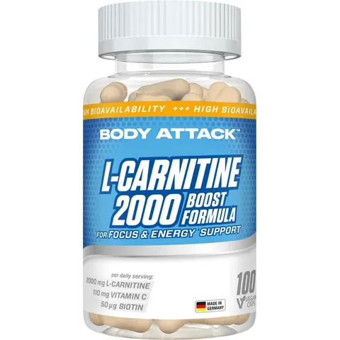 BODY ATTACK L-Carnitine 2000 100 Capsule – immagine 2
