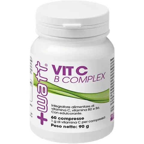 +WATT Vit C B Complex 60 Compresse – immagine 2