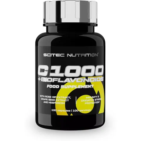 SCITEC NUTRITION C1000 + Bioflavonoids 100 Capsule – immagine 3